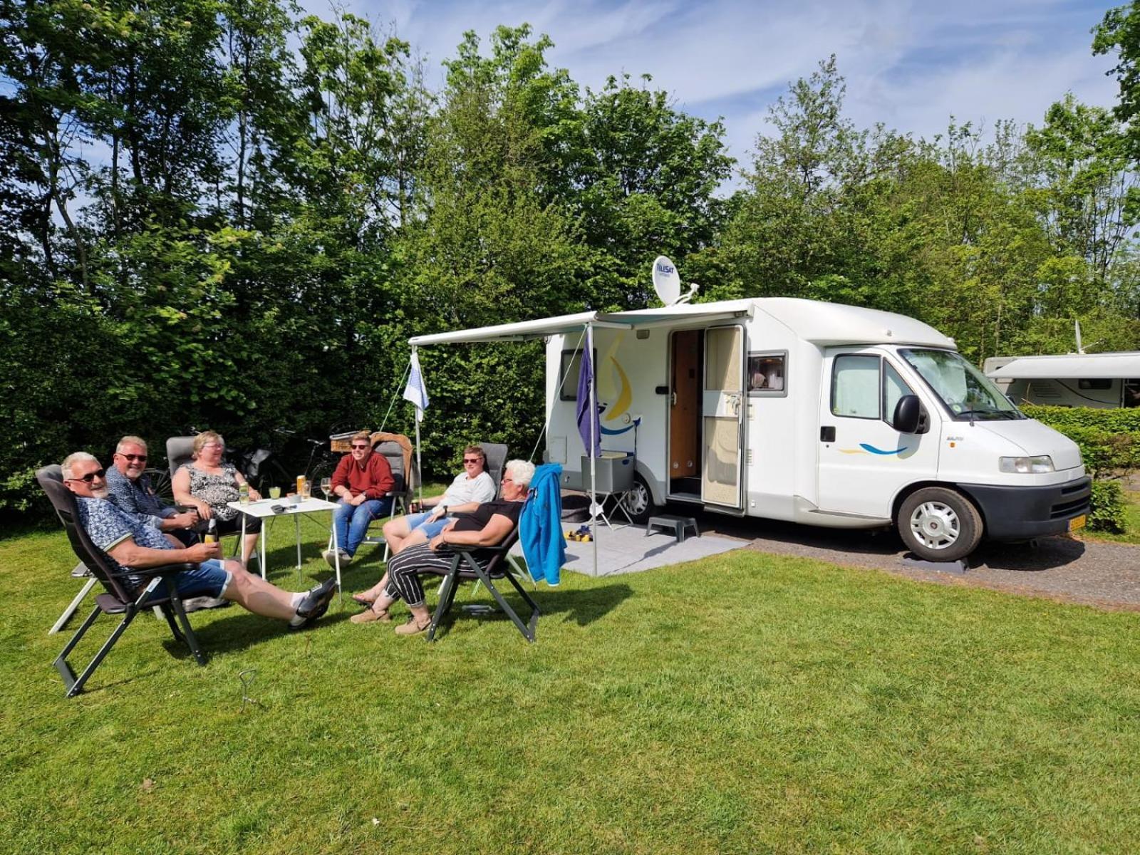Camping Alkenhaer Appelscha Lege Kampeerplaats Met Prive Sanitair Exterior photo